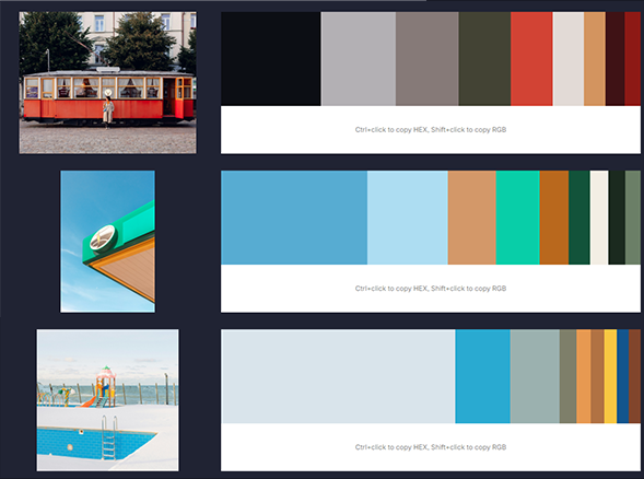 Crystal-clear color structure